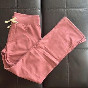 FIGS Mauve XS Petite Kade Scrub Bottom